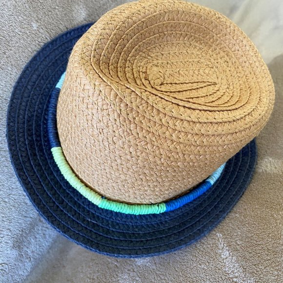 Toddler Boy's Straw Fedora - Picture 4 of 5